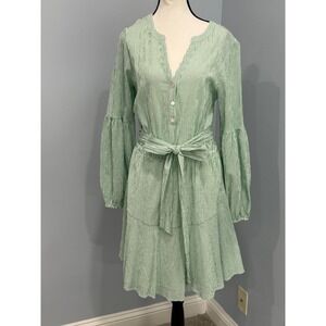 New Lilly Pulitzer Carla Long Sleeve Dress Size 10 Country Club Chic Resortwear